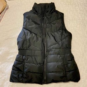Banana Republic Black Puffer Vest
